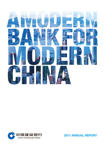 Thumbnail China Construction Bank Annual Report 2011