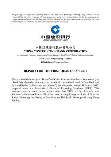 Thumbnail China Construction Bank Quarterly Report 2017-q1