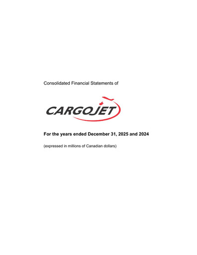 Thumbnail Cargojet Financial Statement 2025