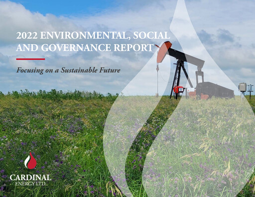 Vorschaubild Cardinal Energy ESG-Bericht 2022
