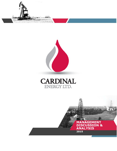 Vorschaubild Cardinal Energy Finanzbericht 2015