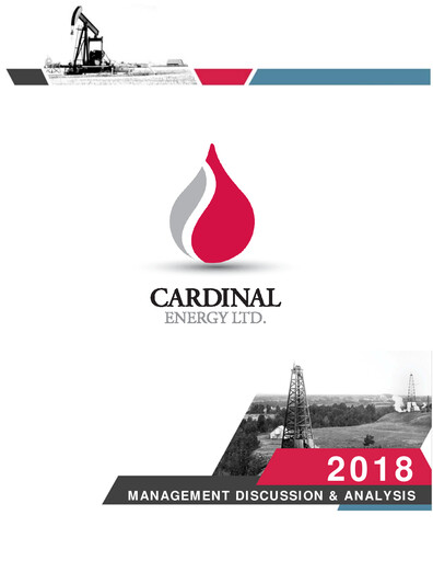 Vorschaubild Cardinal Energy Finanzbericht 2018