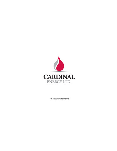 Vorschaubild Cardinal Energy Finanzmitteilung 2013