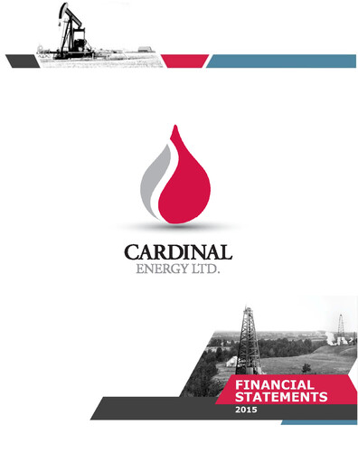 Vorschaubild Cardinal Energy Finanzmitteilung 2015