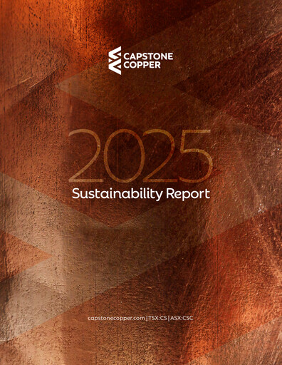 Thumbnail Capstone Copper Sustainability Report 2025