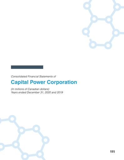 Thumbnail Capital Power Financial Statement 2020