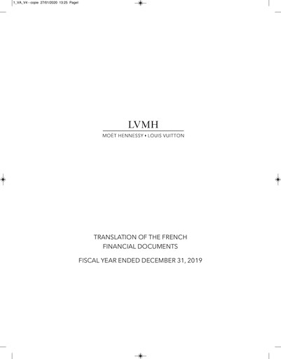 Vorschaubild LVMH Finanzbericht 2019
