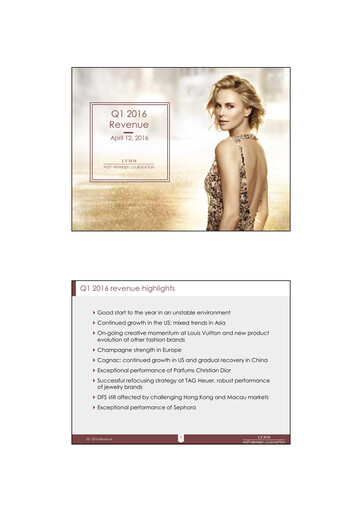 Vorschaubild LVMH Quartalsbericht 2016-q1