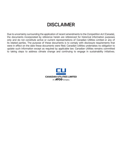 Thumbnail Canadian Utilities
 Quarterly Report 2024-q2