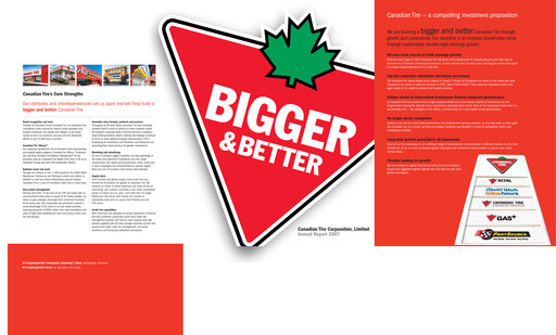 Thumbnail Canadian Tire Annual Report 2007