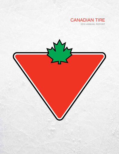 Thumbnail Canadian Tire Annual Report 2010