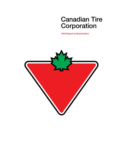 Thumbnail Canadian Tire Annual Report 2015