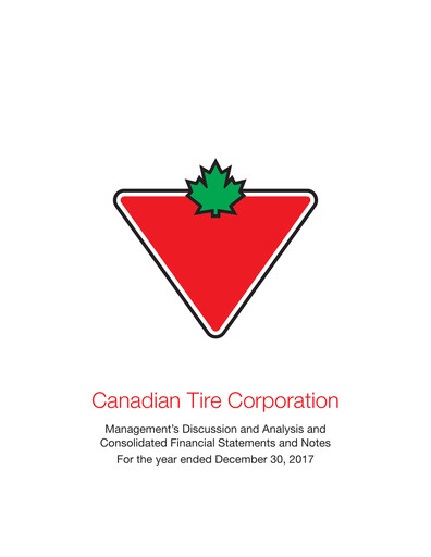 Thumbnail Canadian Tire Annual Report 2017