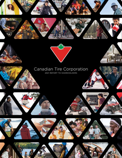 Thumbnail Canadian Tire Annual Report 2021