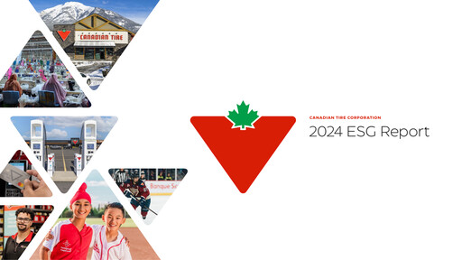 Thumbnail Canadian Tire ESG Report 2024