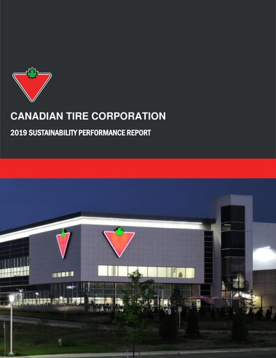 Thumbnail Canadian Tire Sustainability Report 2019