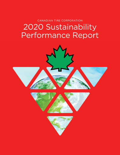 Thumbnail Canadian Tire Sustainability Report 2020