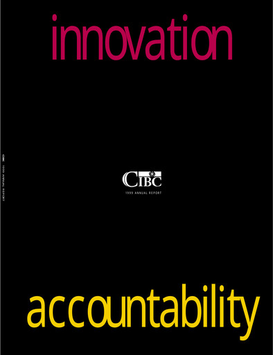 Thumbnail CIBC Annual Report 1999