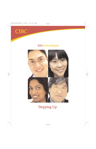 Thumbnail CIBC Annual Report 2002