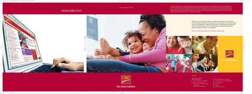 Thumbnail CIBC Annual Report 2003