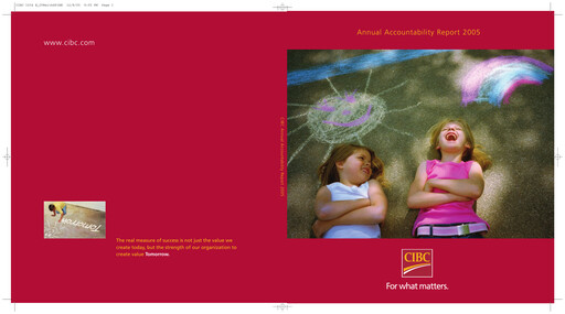 Thumbnail CIBC Annual Report 2005