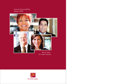 Thumbnail CIBC Annual Report 2009