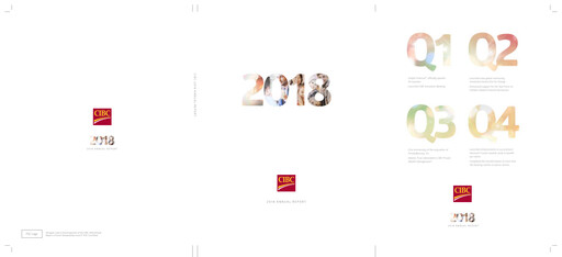 Thumbnail CIBC Annual Report 2018