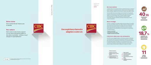 Thumbnail CIBC (Canadian Imperial Bank of Commerce) Annual Report 2015