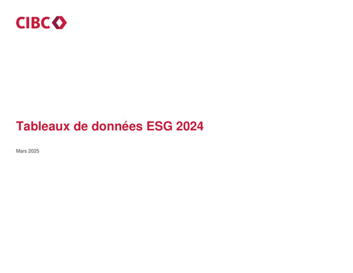 Vorschaubild CIBC (Canadian Imperial Bank of Commerce) ESG-Bericht 2024