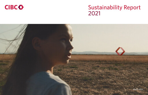 Thumbnail CIBC (Canadian Imperial Bank of Commerce) Sustainability Report 2021