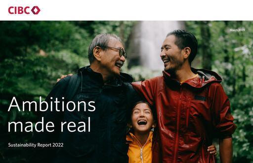 Thumbnail CIBC (Canadian Imperial Bank of Commerce) Sustainability Report 2022