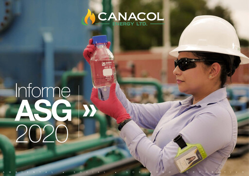 Thumbnail Canacol Energy ESG Report 2020
