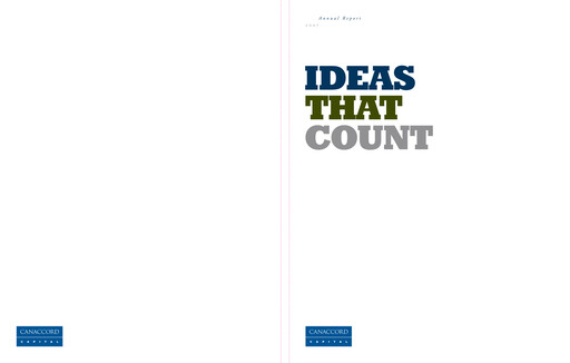 Vorschaubild Canaccord Genuity Group Jahresbericht 2007