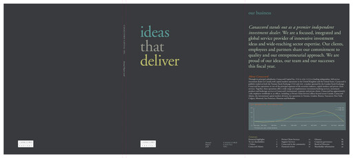 Vorschaubild Canaccord Genuity Group Jahresbericht 2008