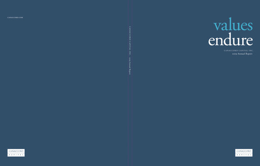 Vorschaubild Canaccord Genuity Group Jahresbericht 2009