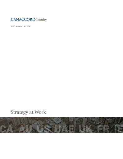 Vorschaubild Canaccord Genuity Group Jahresbericht 2017