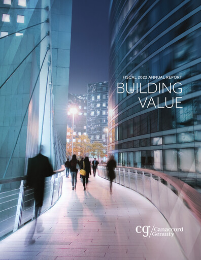 Vorschaubild Canaccord Genuity Group Jahresbericht fy2022