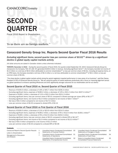 Thumbnail Canaccord Genuity Group Quarterly Report 2016-q2