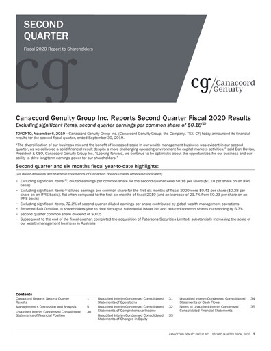 Thumbnail Canaccord Genuity Group Quarterly Report 2020-q2