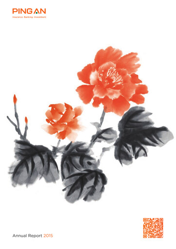 Thumbnail Ping An Insurance Annual Report 2015