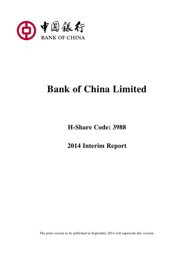 Thumbnail Bank of China Half-year Report 2014-h1
