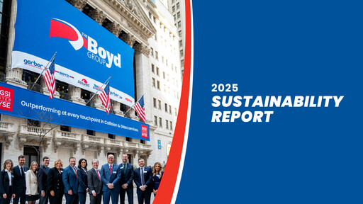 Vorschaubild Boyd Group Nachhaltigkeitsbericht 2025