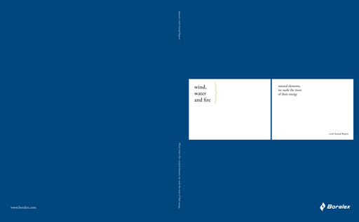 Thumbnail Boralex Annual Report 2006