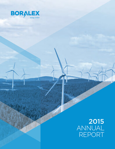 Thumbnail Boralex Annual Report 2015
