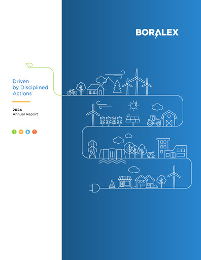 Thumbnail Boralex Annual Report 2024