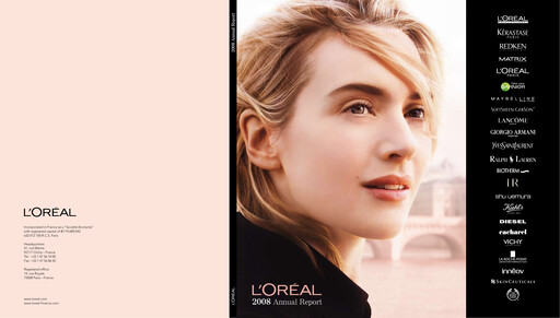 Miniature L'Oréal Rapport annuel 2008