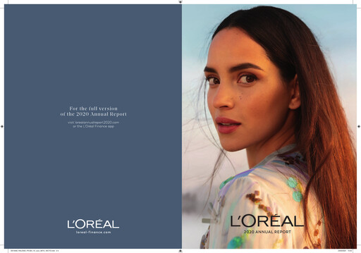 Miniature L'Oréal Rapport annuel 2020