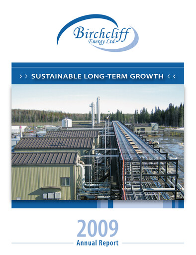 Thumbnail Birchcliff Energy Annual Report 2009