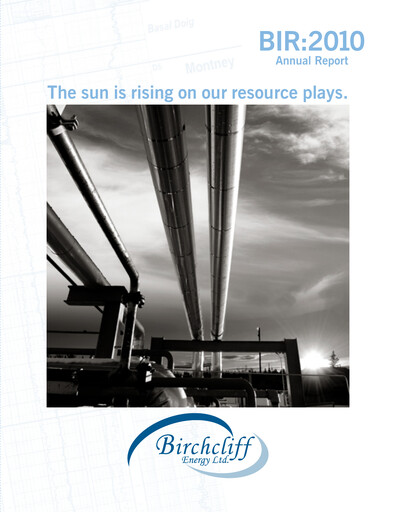 Thumbnail Birchcliff Energy Annual Report 2010
