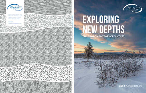 Thumbnail Birchcliff Energy Annual Report 2014